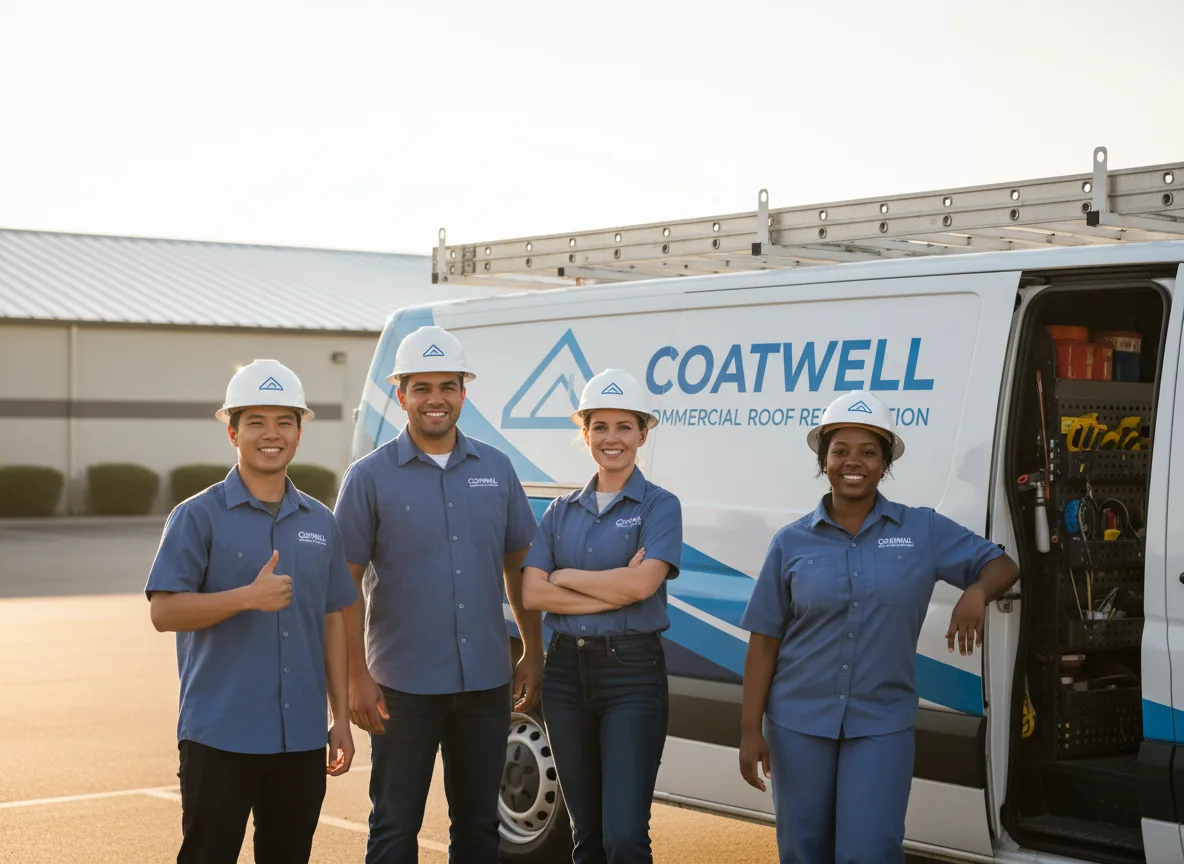 Commercial roof coating company in Eagle, WI